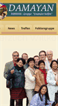 Mobile Screenshot of damayan.de